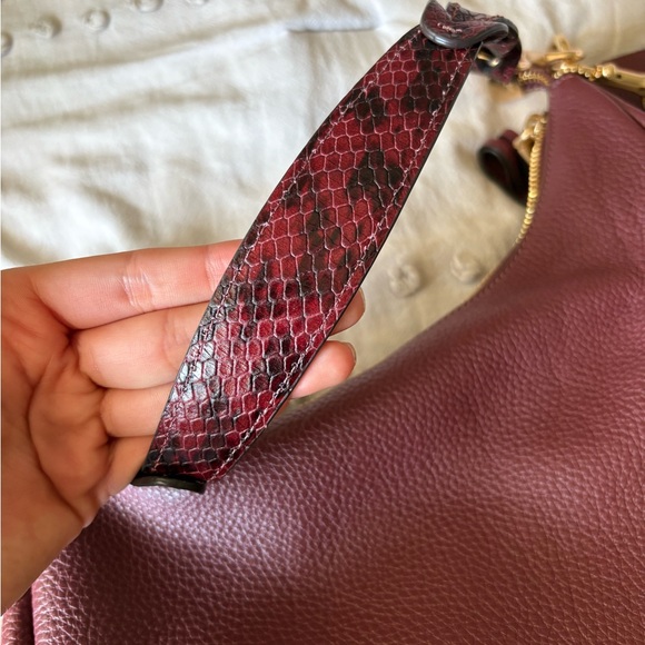 Coach Snake Trim Jules Hobo Shoulder bag - Picture 9 of 10